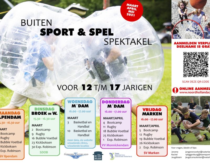 Buiten sport & spel spektakel